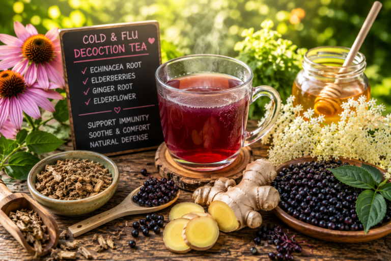 Blog Cold and Flu decoction tea